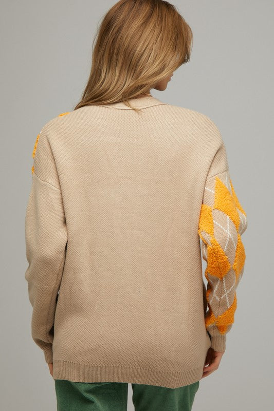 Stilla | V Hals Knap Front Cardigan