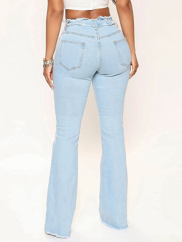 Stilla | Raw Hem Jeans