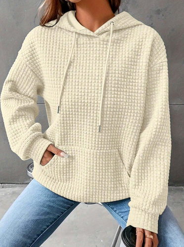 Stilla | Sweatshirts i Ensfarvet Til Kvinder, Store Størrelse