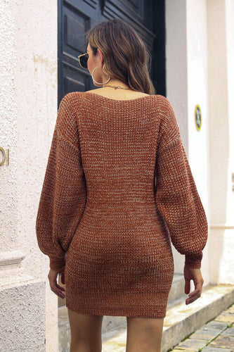 Stilla | Skulderlanterneærme Sweaterkjole