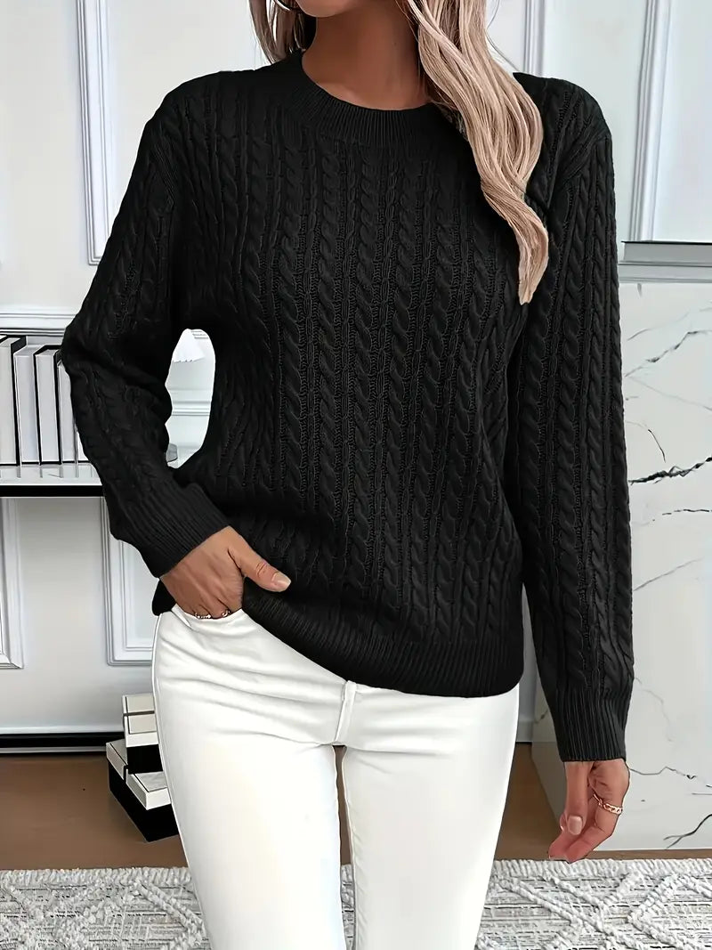 Stilla | Efterårsstrikpullover