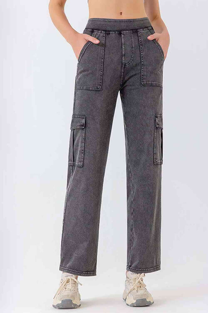 Stilla | Pocketed Lange Jeans
