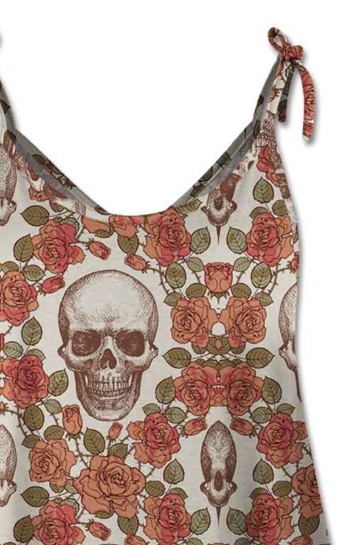 Stilla | Scoop Neck Tie Shoulder Cami