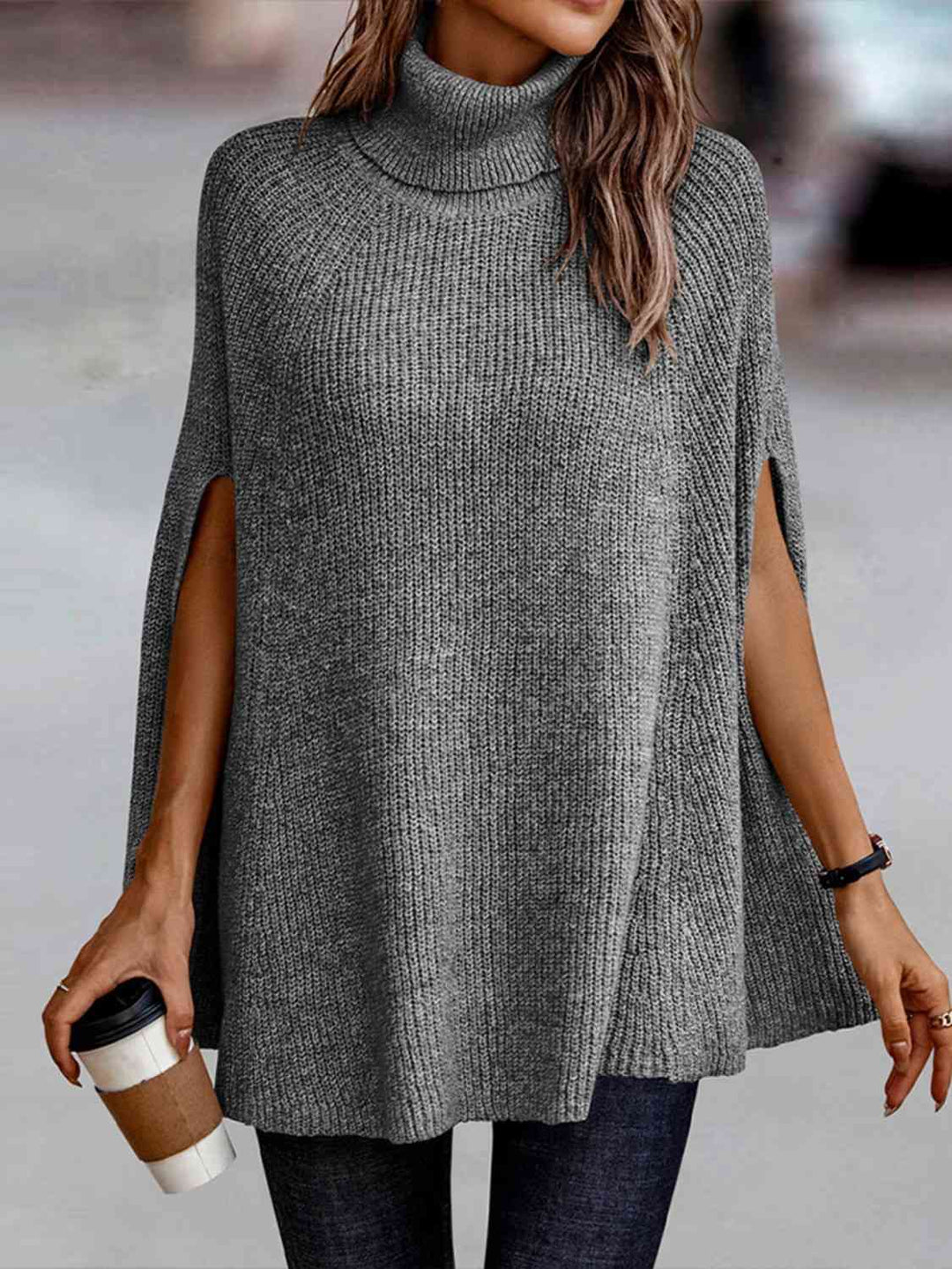 Stilla | Dolman Ærme Poncho