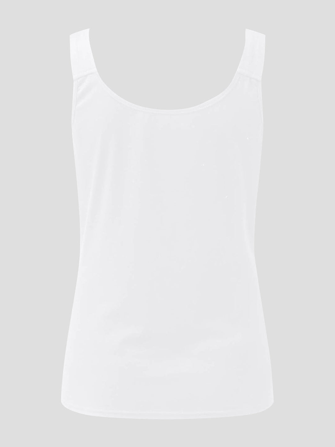 Stilla | Plus Size Blonde Detalje Sweetheart Hals Tank