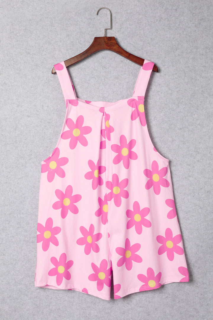 Stilla | Blomster Bred Strop Overall