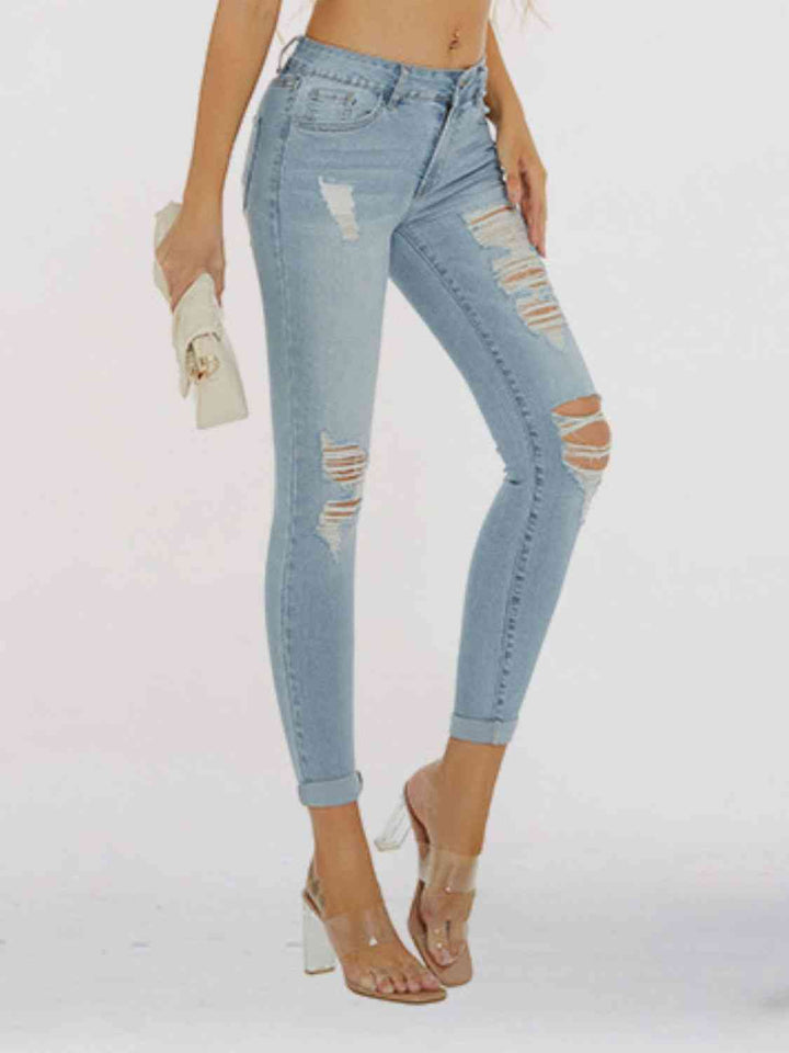 Stilla | Skinny Cropped Jeans