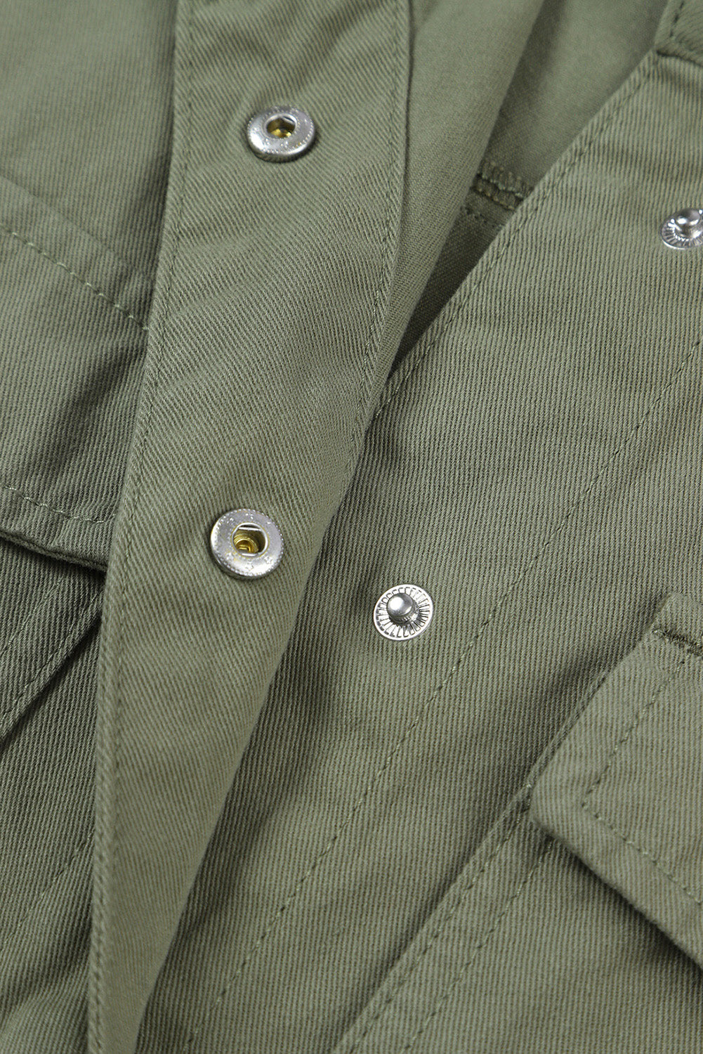 Stilla | Snap Down Dropped Shoulder Denim Jakke