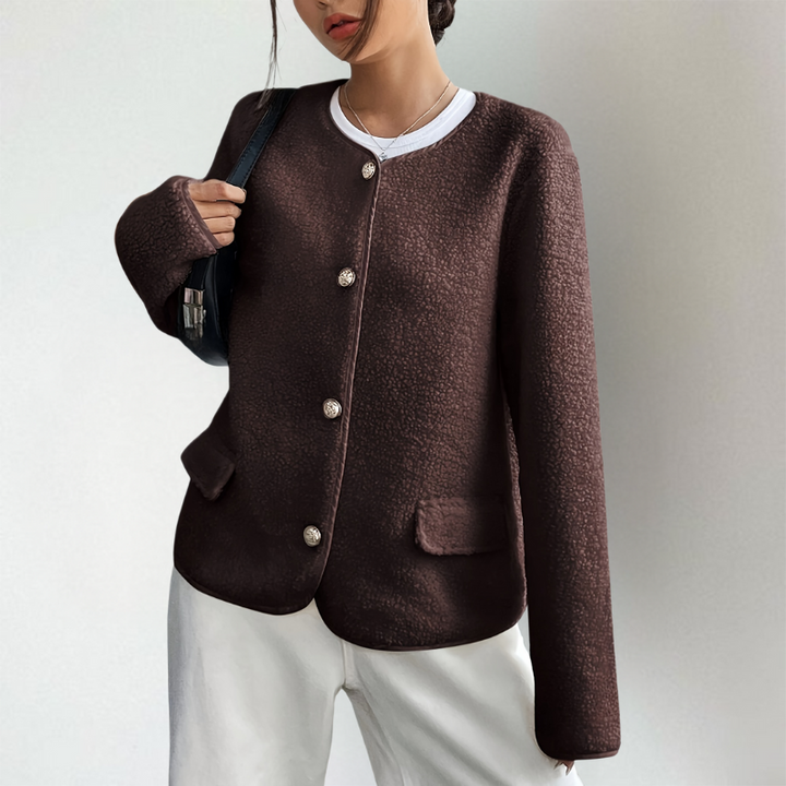 Stilla | Strik-cardigan med åben front