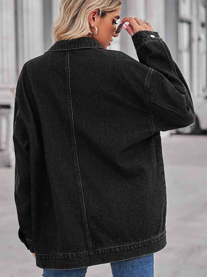 Stilla | Skulder Denim Jakke