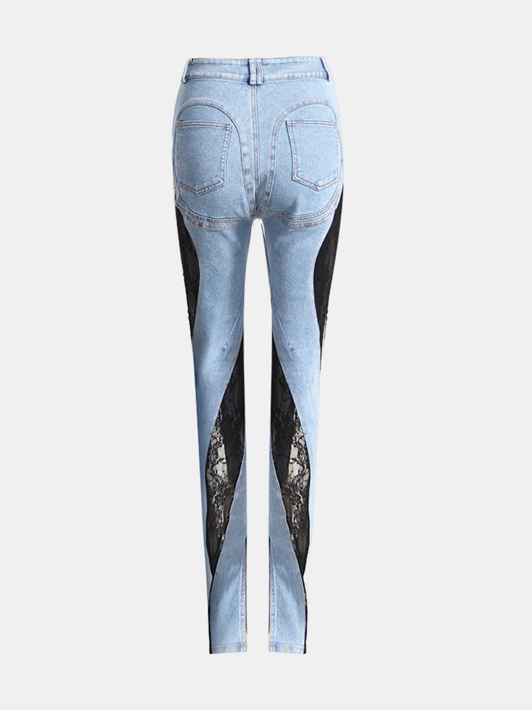 Stilla | Patchwork Skinny Jeans