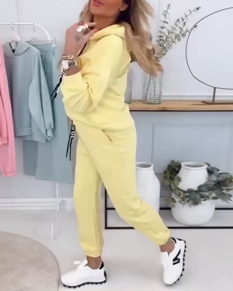 Stilla | Buksedragt Street Style Sweatshirt Sport