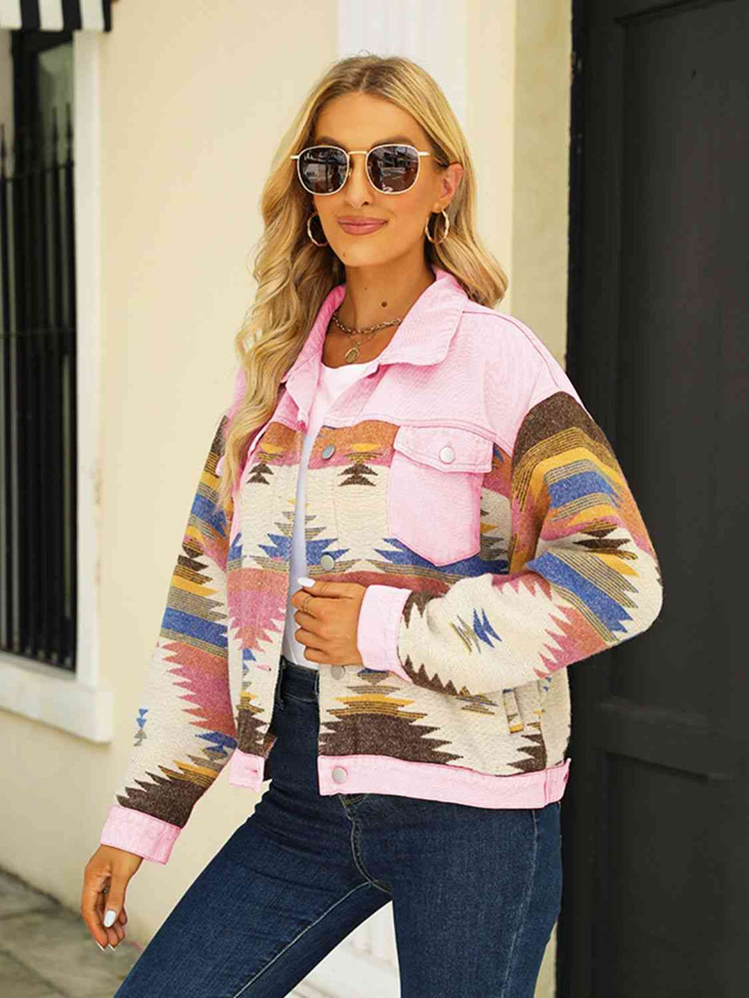 Stilla | Dropped Shoulder Langærmet Denim Jakke