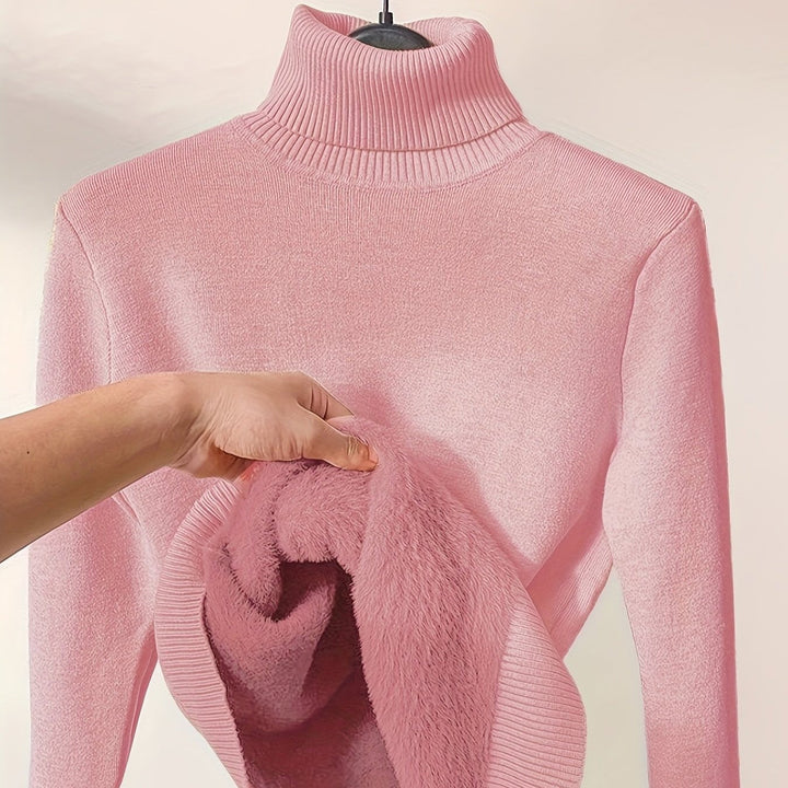 Stilla | Blød rullekravepullover til kolde dage