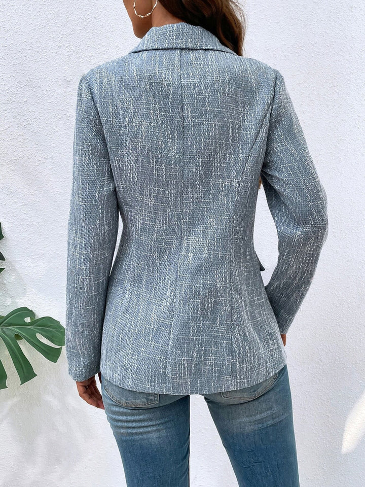Stilla | Blazer Med Lange Ærmer og Reverskrave Samt Lommer