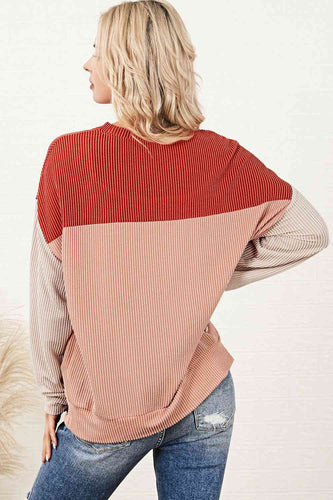 Stilla | Block Droppet Skulder T-shirt