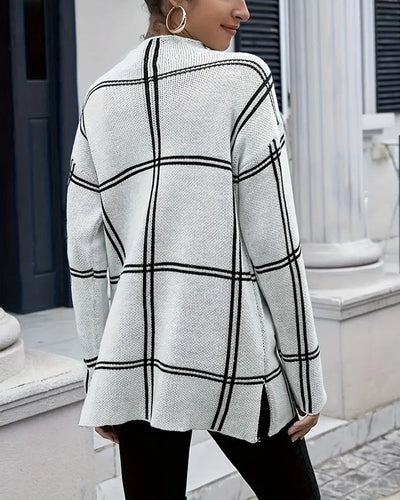 Stilla | Pullover med Delt Krave
