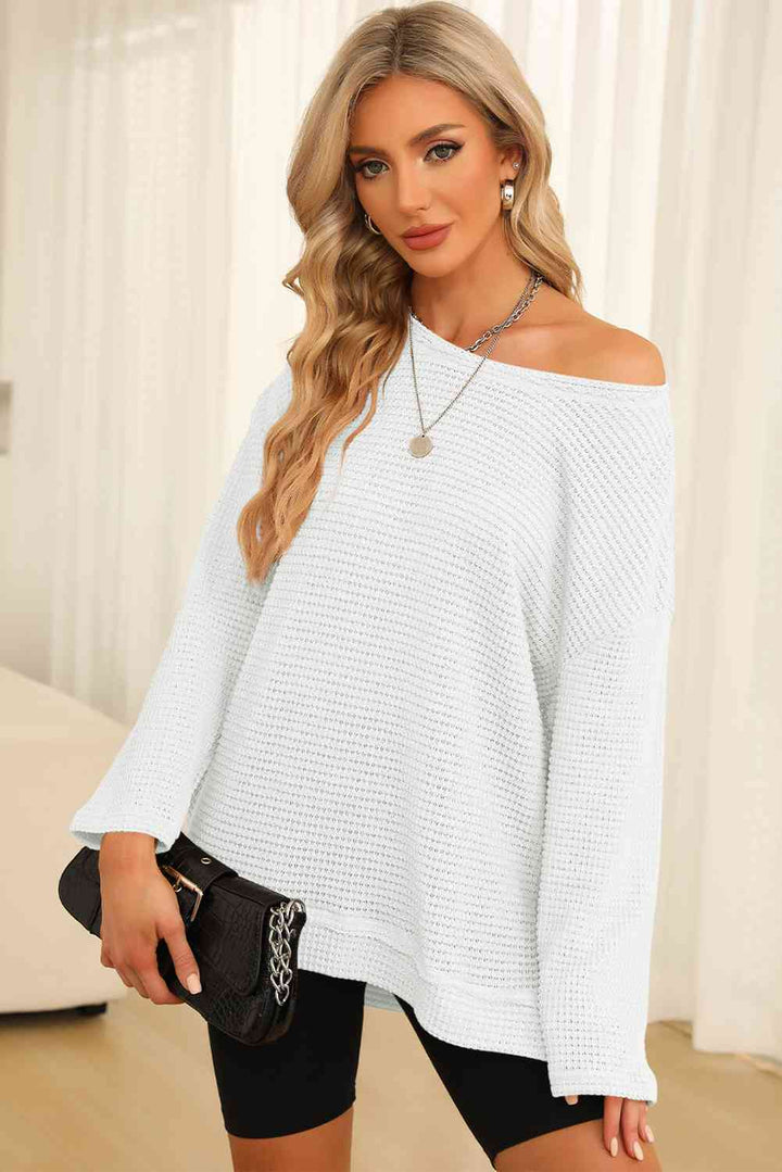 Stilla | Strik Rund Hals Langærmet Sweatshirt