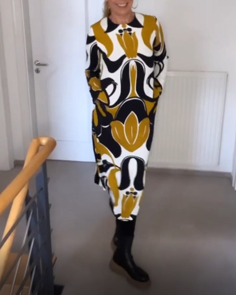 Stilla | Rundhalset kjole