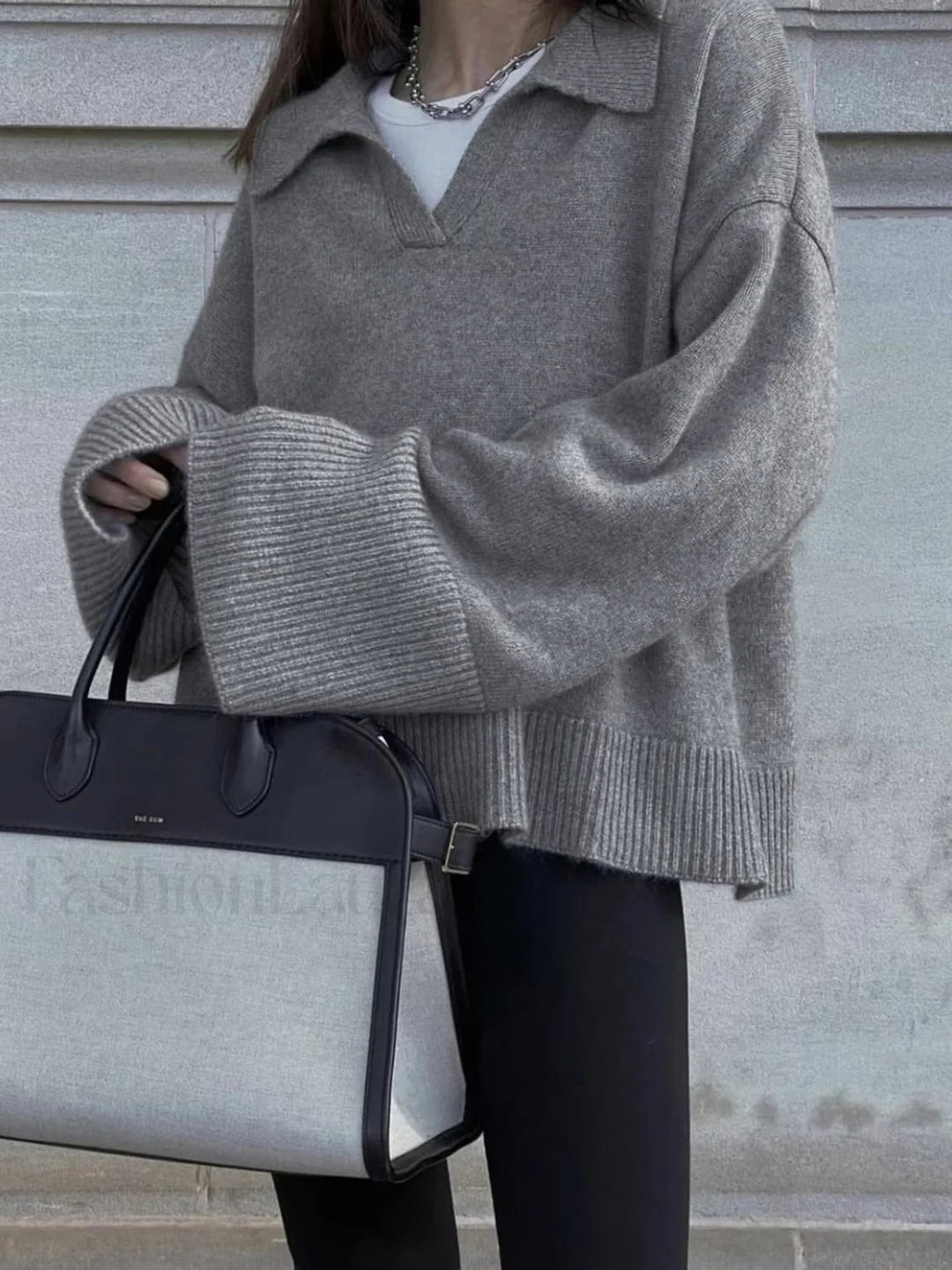 Stilla | Cozy Minimalist Oversized Striktrøje