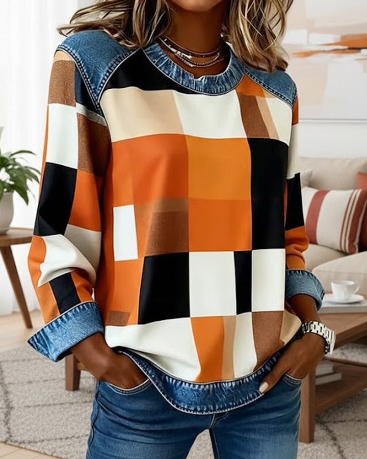 Stilla | Ternet Patchwork og kontrastfarve