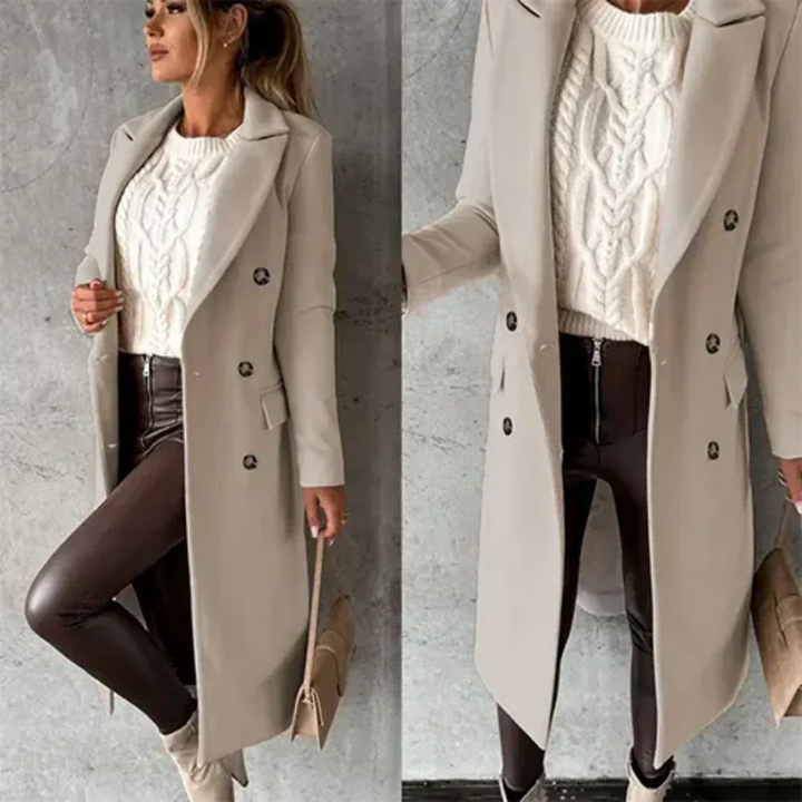 Stilla | Damens Varm Trench Coat Vinter