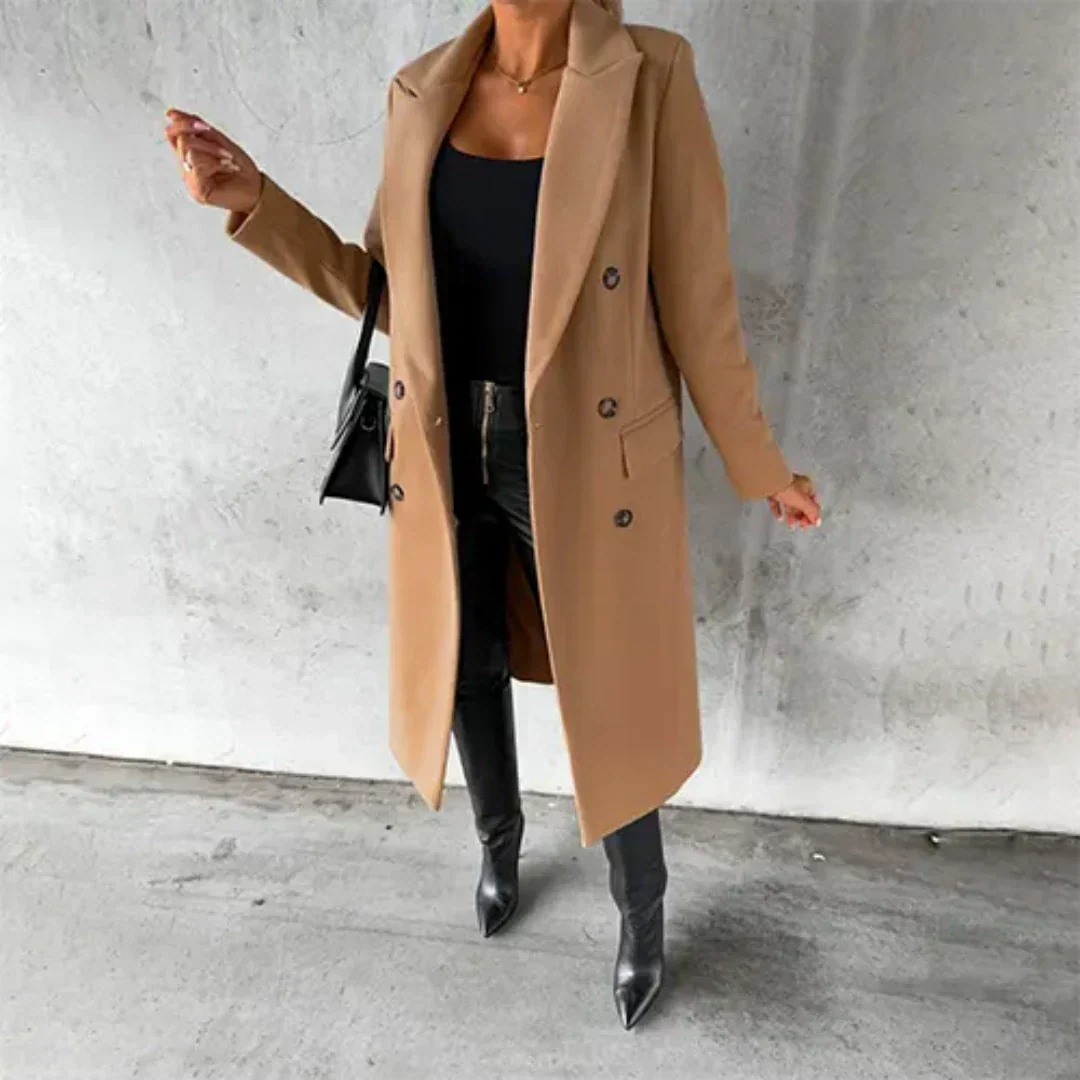 Stilla | Damens Varm Trench Coat Vinter
