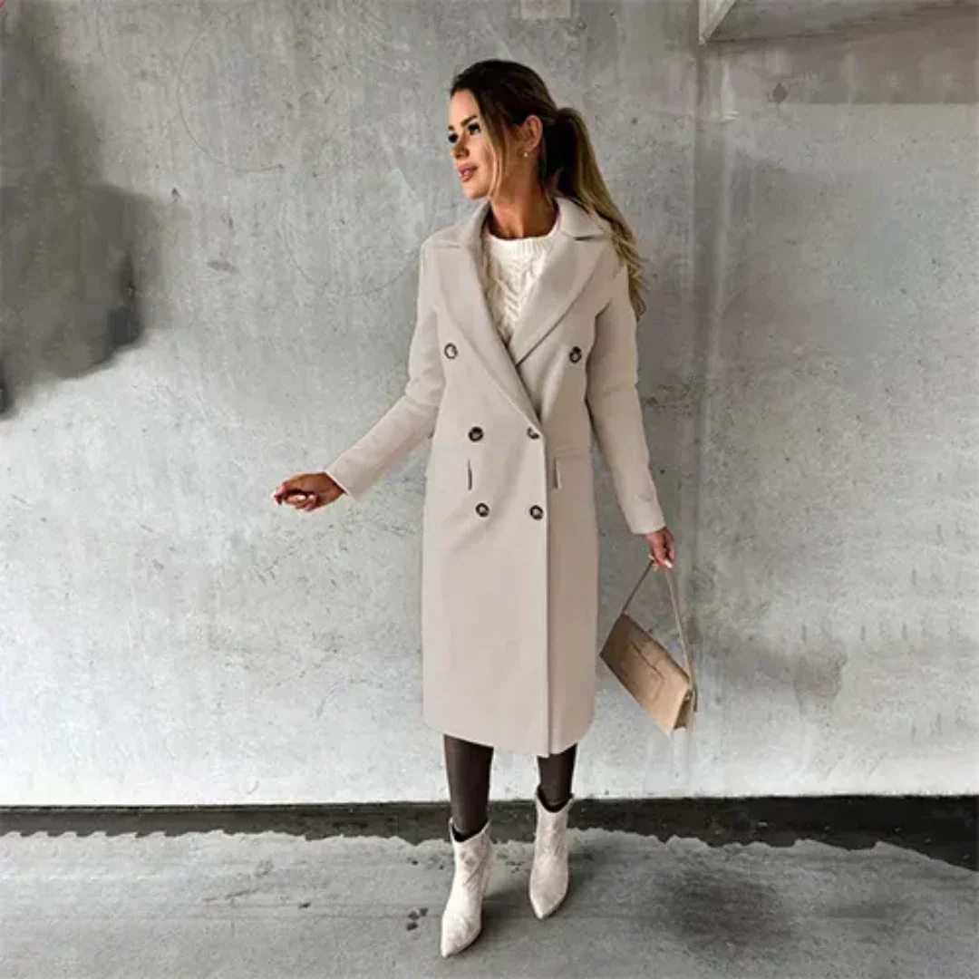 Stilla | Damens Varm Trench Coat Vinter