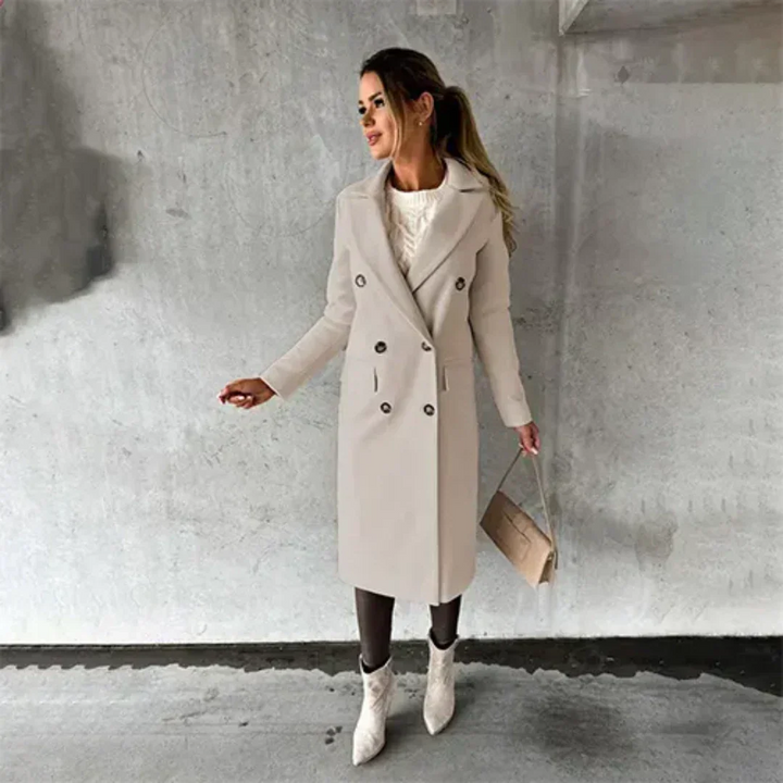 Stilla | Damens Varm Trench Coat Vinter