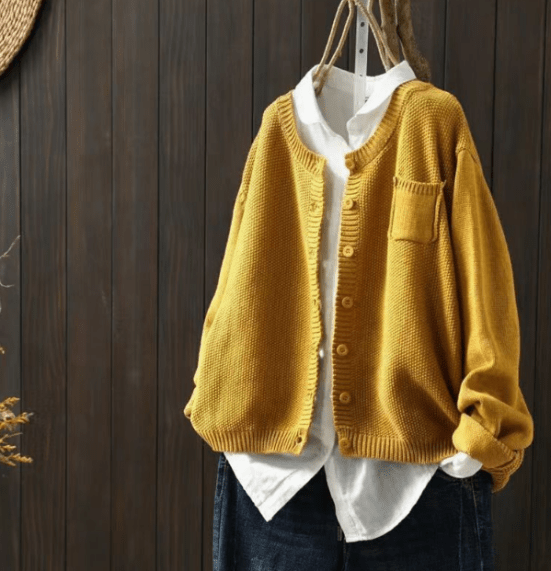 Stilla | Cardigan med Klassisk Knapdesign