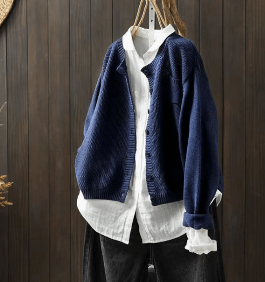 Stilla | Cardigan med Klassisk Knapdesign