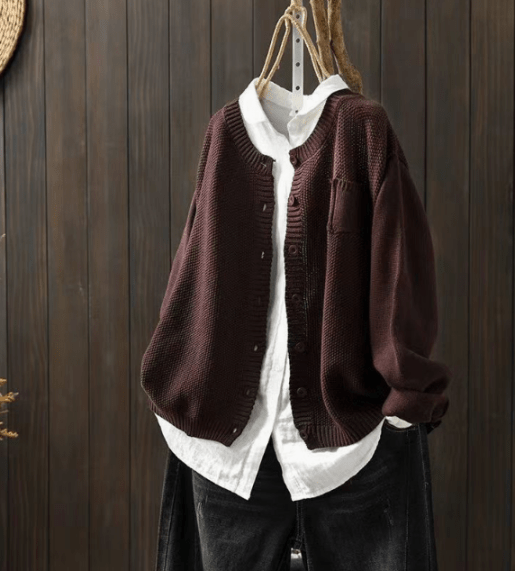 Stilla | Cardigan med Klassisk Knapdesign