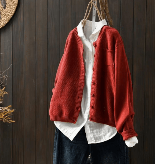 Stilla | Cardigan med Klassisk Knapdesign
