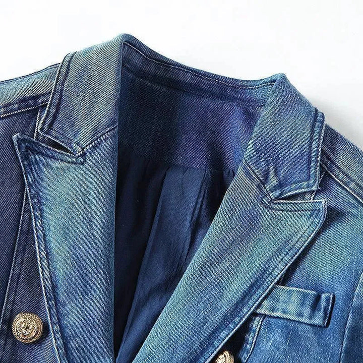 Stilla | Fritid Denim Blazer Dame - Fritid - Unicolor