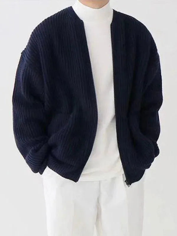 Stilla | Faulenzer stil herre strikjakke pullover