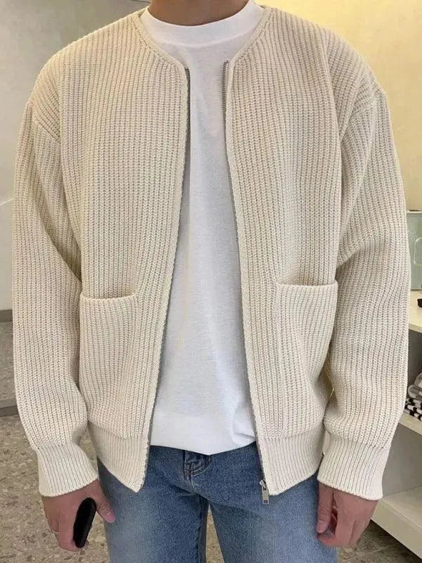 Stilla | Faulenzer stil herre strikjakke pullover