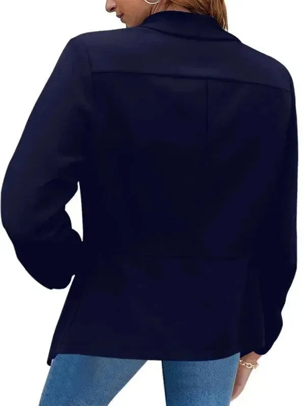Stilla | Fritid Slim Fit V-Udsnit Dame Blazer