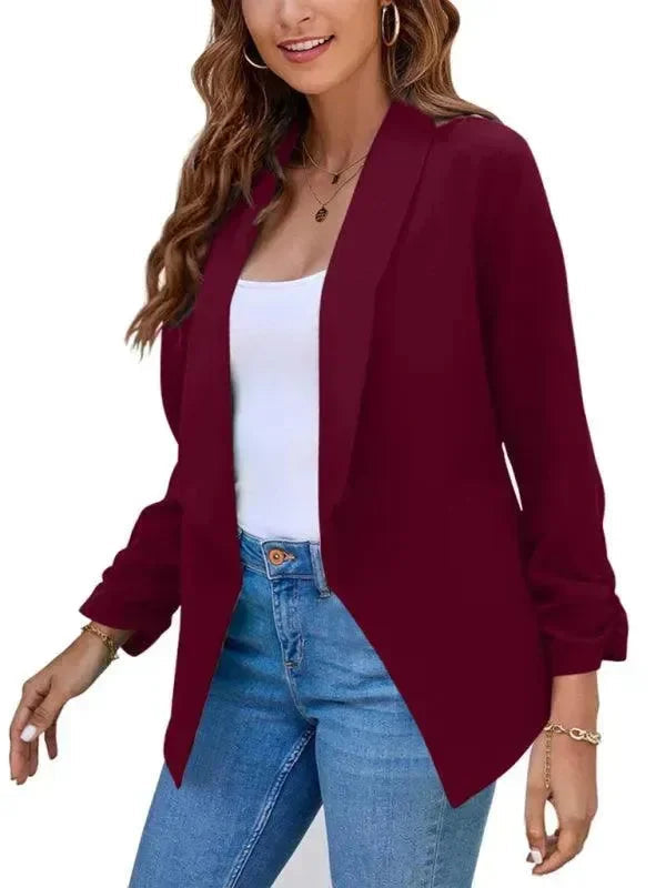 Stilla | Fritid Slim Fit V-Udsnit Dame Blazer