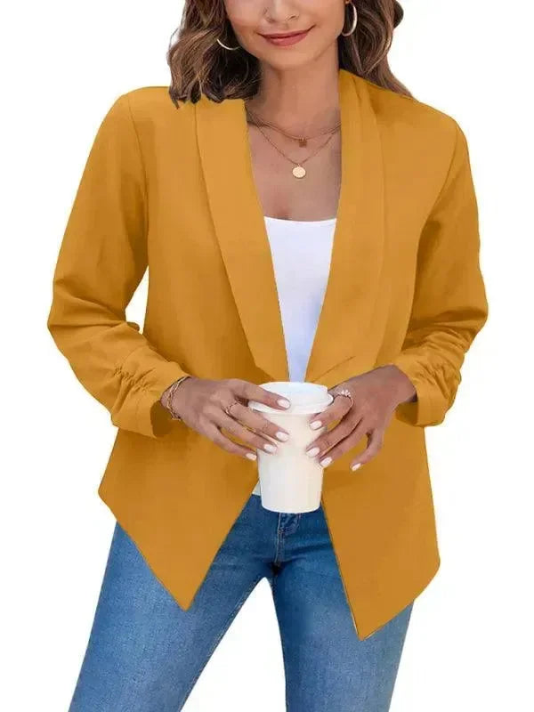 Stilla | Fritid Slim Fit V-Udsnit Dame Blazer