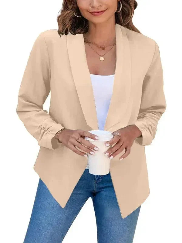 Stilla | Fritid Slim Fit V-Udsnit Dame Blazer