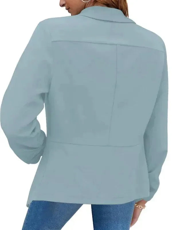 Stilla | Fritid Slim Fit V-Udsnit Dame Blazer