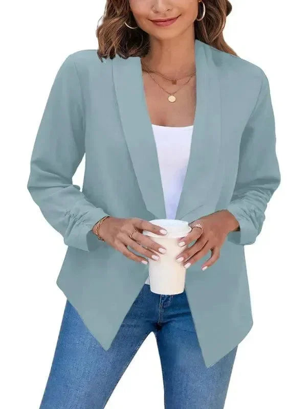 Stilla | Fritid Slim Fit V-Udsnit Dame Blazer