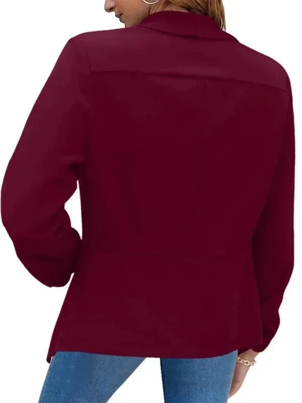 Stilla | Fritid Slim Fit V-Udsnit Dame Blazer