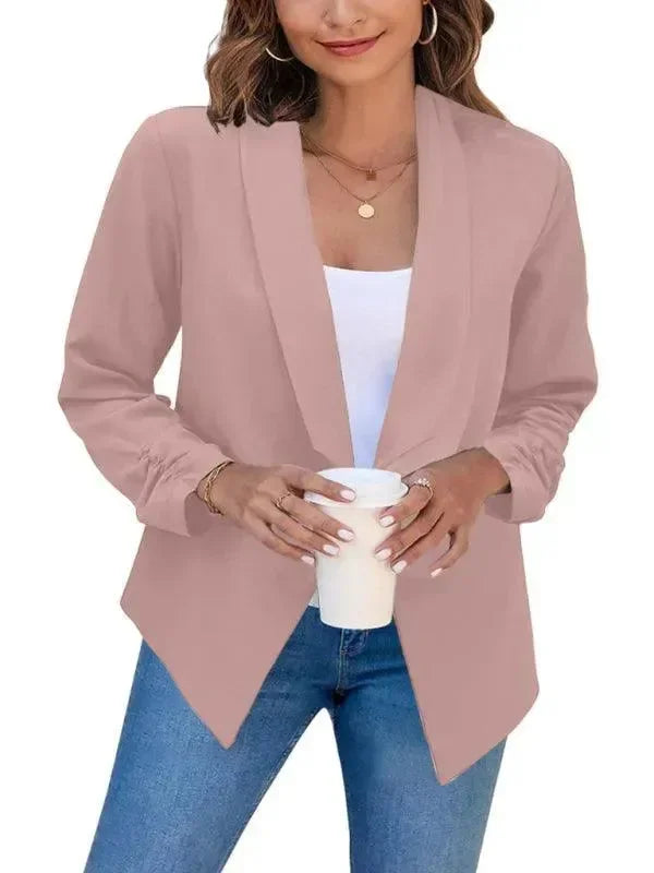 Stilla | Fritid Slim Fit V-Udsnit Dame Blazer