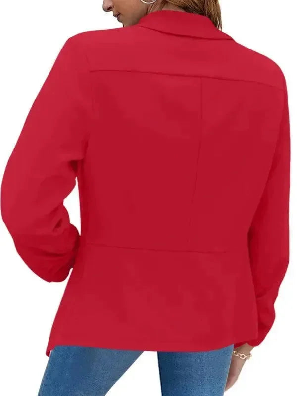 Stilla | Fritid Slim Fit V-Udsnit Dame Blazer