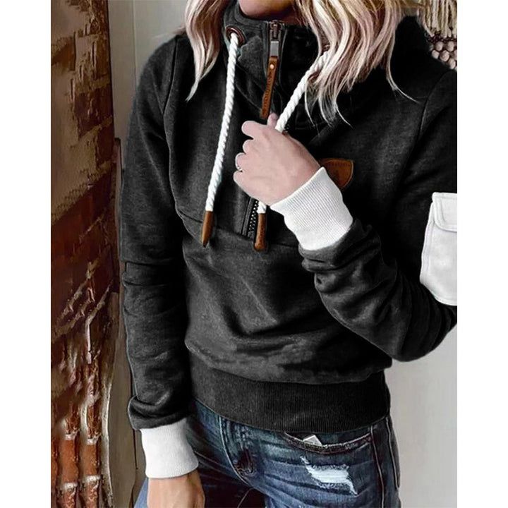 Stilla | Fritid Ensfarvet Hoodie