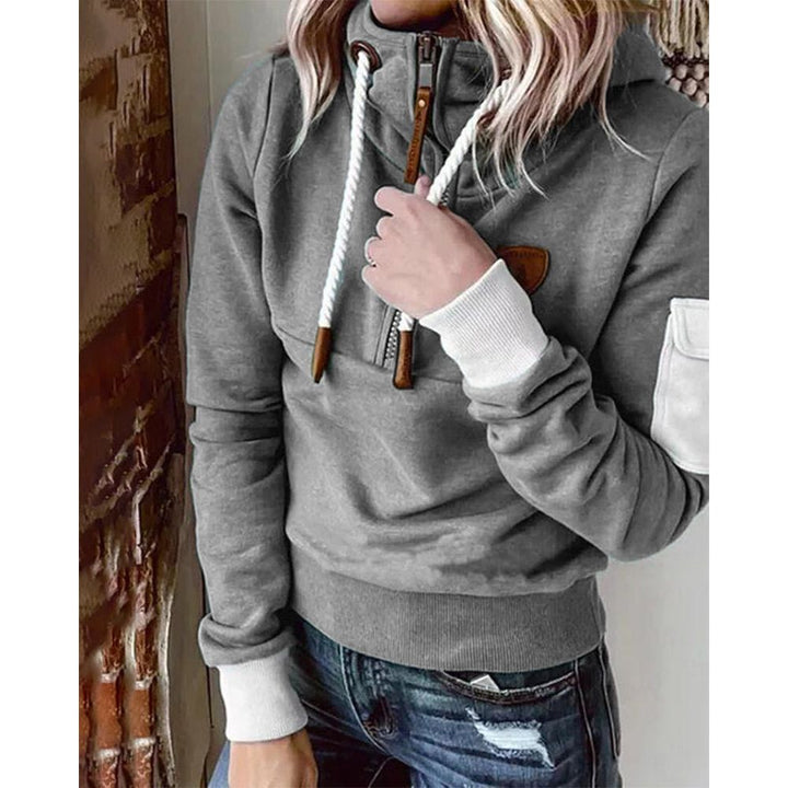 Stilla | Fritid Ensfarvet Hoodie