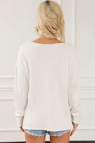 Stilla | Please Langærmet Slids Sweater