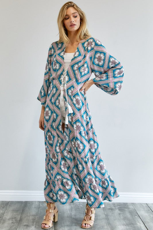 Stilla | Lange Ærmer Løs Kimono