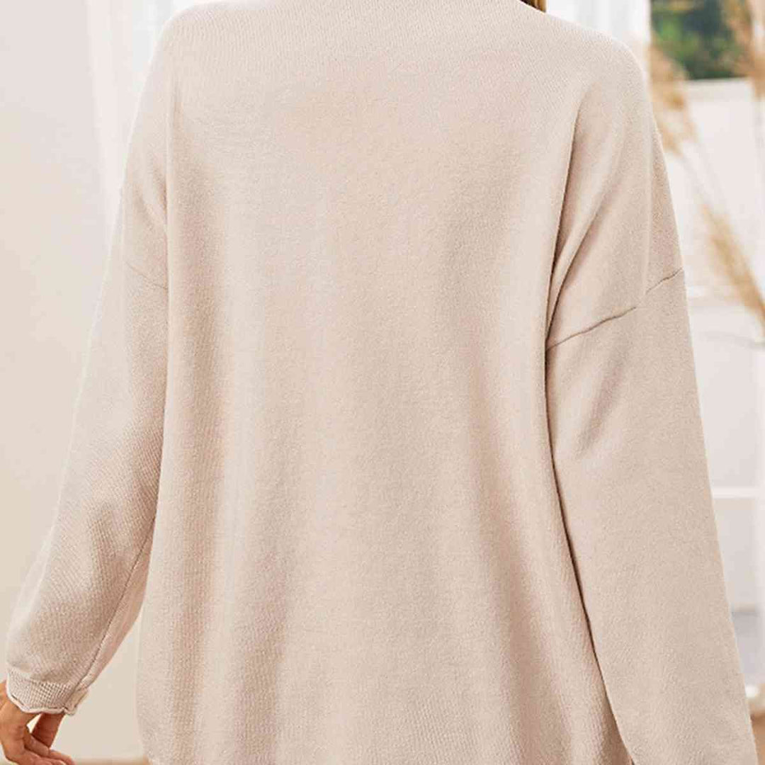 Stilla | Grafisk Dropped Shoulder Top